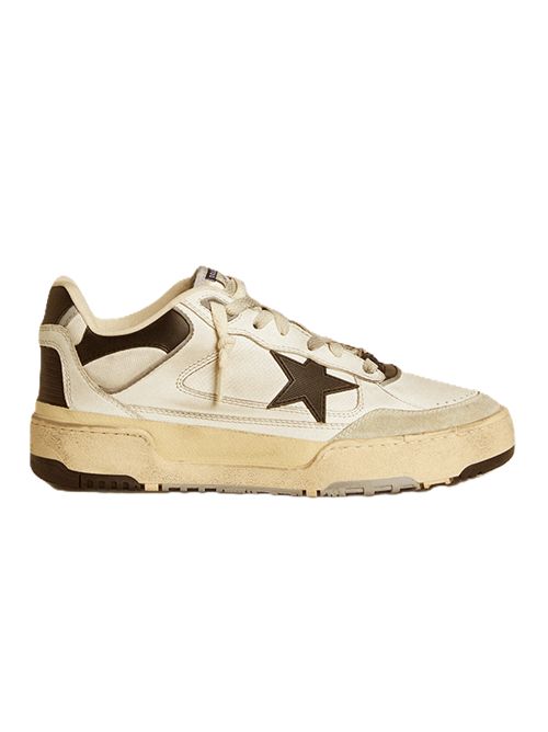 Golden Goose Forty2 leather sneakers Golden Goose | GMF00630F00574511395 WHITE/BLACK/BEIGE